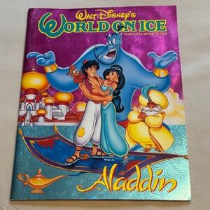 Disney World on Ice 1993 Souvenir Program: Aladdin Collector Editon